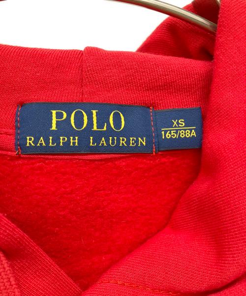 POLO RALPH LAUREN（ポロ・ラルフローレン）POLO RALPH LAUREN (ポロ・ラルフローレン) ビッグポニーパーカー レッド サイズ:XSの古着・服飾アイテム