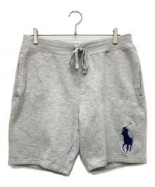 POLO RALPH LAUREN（ポロ・ラルフローレン）の古着「ビッグポニースウェットハーフパンツ」｜グレー