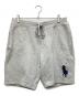 POLO RALPH LAUREN（ポロ・ラルフローレン）の古着「ビッグポニースウェットハーフパンツ」｜グレー