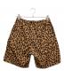 WACKO MARIA (ワコマリア) BlackEyePatch (ブラックアイパッチ) LEOPARD DABO SHORT PANTS ブラウン サイズ:L：12000円