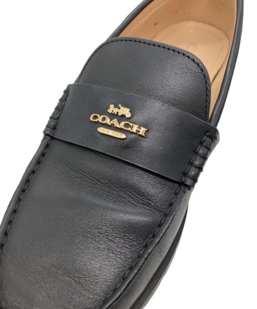 COACH（コーチ）COACH (コーチ) ジャニーローファー ブラック サイズ:6Cの古着・服飾アイテム