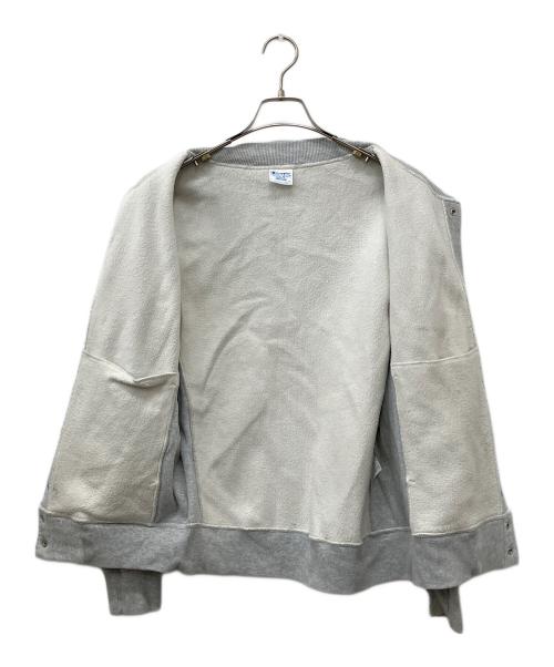 Champion（チャンピオン）Champion (チャンピオン) リバースウィーブスウェットカーディガン グレー サイズ:Mの古着・服飾アイテム