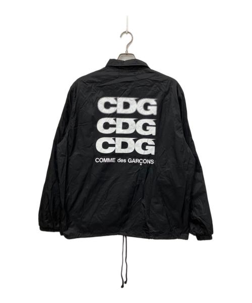CDG（シーディージー）CDG (シーディージー) コーチジャケット ブラック サイズ:Lの古着・服飾アイテム
