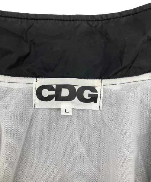 CDG（シーディージー）CDG (シーディージー) コーチジャケット ブラック サイズ:Lの古着・服飾アイテム