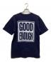 GOODENOUGH (グッド・イナフ) ロゴプリントTシャツ ネイビー サイズ:記載なし：8000円
