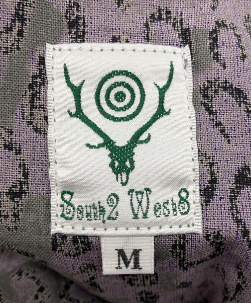 South2 West8（サウスツー ウエストエイト）south2 west8 (サウスツー ウエストエイト) Army String Pant - Flannel Cloth / Printed - Leopard パープル サイズ:Mの古着・服飾アイテム
