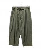 TIGHTBOOTH PRODUCTIONタイトブースプロダクション）の古着「Baggy Slacks」｜グリーン