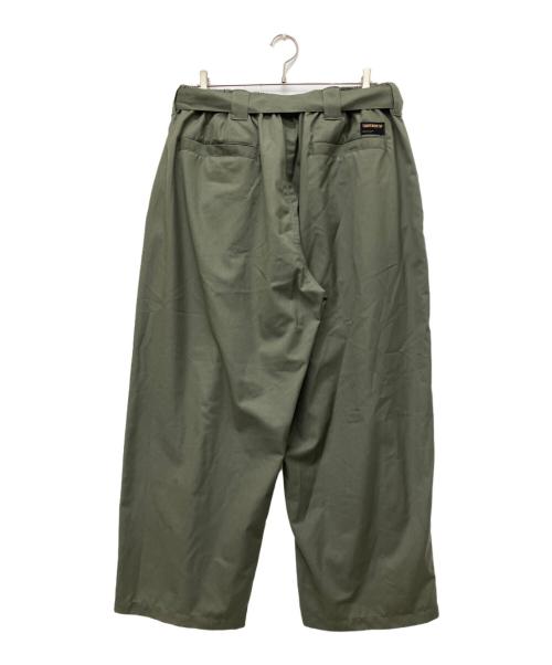 TIGHTBOOTH PRODUCTION（タイトブースプロダクション）TIGHTBOOTH PRODUCTION (タイトブースプロダクション) Baggy Slacks グリーン サイズ:XLの古着・服飾アイテム