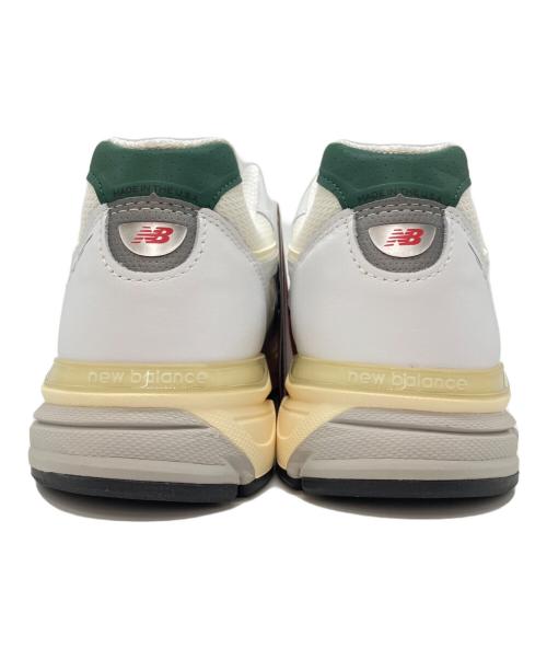 NEW BALANCE（ニューバランス）NEW BALANCE (ニューバランス) 990v4ローカットスニーカー ホワイト サイズ:28 未使用品の古着・服飾アイテム