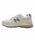 NEW BALANCE (ニューバランス) 990v4ローカットスニーカー ホワイト サイズ:28 未使用品：18000円
