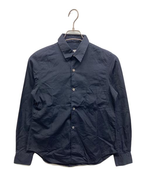 ROBE DE CHAMBRE COMME DES GARCONS（ローブドシャンブル コムデギャルソン）ROBE DE CHAMBRE COMME DES GARCONS (ローブドシャンブル コムデギャルソン) レギュラーカラーシャツ ネイビー サイズ:Sの古着・服飾アイテム