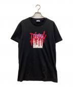 DIESELディーゼル）の古着「Tシャツ」｜ブラック