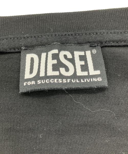 DIESEL（ディーゼル）DIESEL (ディーゼル) Tシャツ ブラック サイズ:Sの古着・服飾アイテム