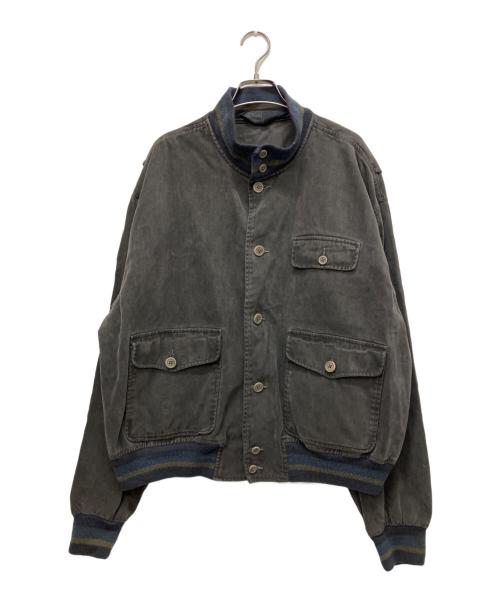 POLO RALPH LAUREN（ポロ・ラルフローレン）POLO RALPH LAUREN (ポロ・ラルフローレン) バルスター型ジャケット グレー サイズ:Lの古着・服飾アイテム