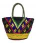 SENSI STUDIO (センシ スタジオ) Tribal Toquilla-straw Tote マルチカラー 未使用品：6000円