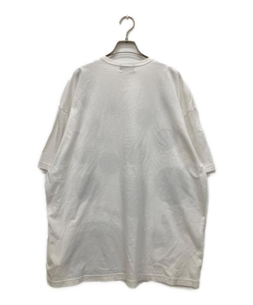 NIKE（ナイキ）NIKE (ナイキ) BLACK COMME des GARCONS (ブラックコムデギャルソン) 25SS 綿天竺 プリントTシャツ ブラック×ホワイト サイズ:Mの古着・服飾アイテム