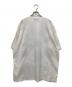 NIKE (ナイキ) BLACK COMME des GARCONS (ブラックコムデギャルソン) 25SS 綿天竺 プリントTシャツ ブラック×ホワイト サイズ:M：7000円