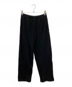 LAD MUSICIANラッドミュージシャン）の古着「T-CLOTH STRAIGHT PANTS」｜ブラック