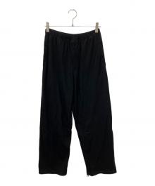 LAD MUSICIAN（ラッドミュージシャン）の古着「T-CLOTH STRAIGHT PANTS」｜ブラック