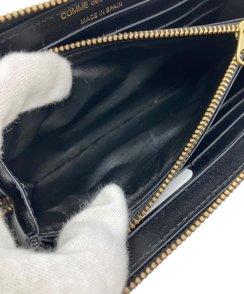 COMME des GARCONS（コムデギャルソン）COMME des GARCONS (コムデギャルソン) クラシックレザーロングウォレット ブラックの古着・服飾アイテム