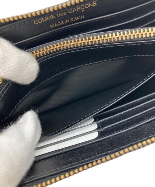 COMME des GARCONS（コムデギャルソン）COMME des GARCONS (コムデギャルソン) クラシックレザーロングウォレット ブラックの古着・服飾アイテム