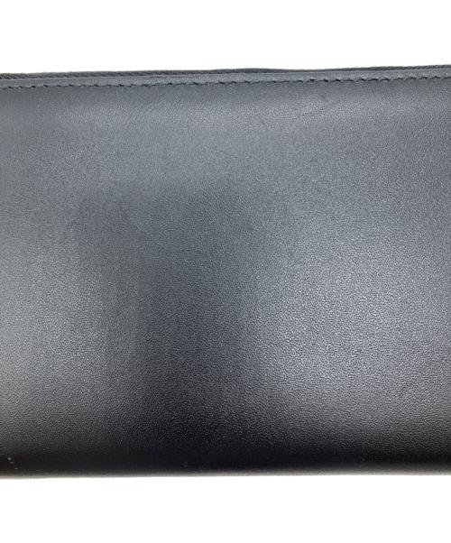COMME des GARCONS（コムデギャルソン）COMME des GARCONS (コムデギャルソン) クラシックレザーロングウォレット ブラックの古着・服飾アイテム