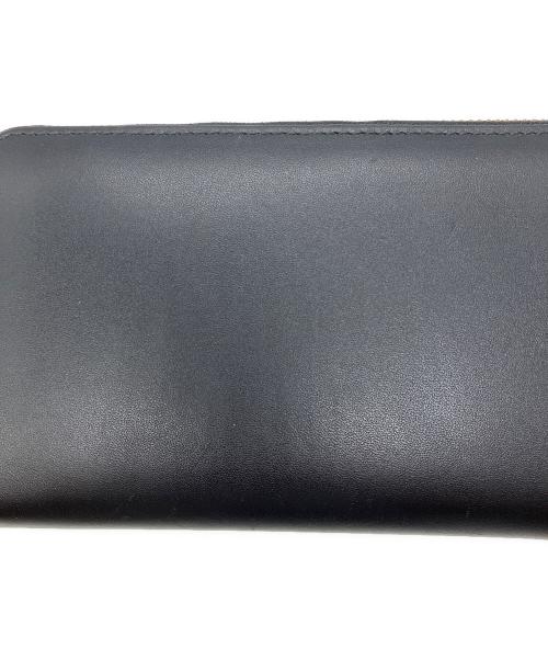 COMME des GARCONS（コムデギャルソン）COMME des GARCONS (コムデギャルソン) クラシックレザーロングウォレット ブラックの古着・服飾アイテム