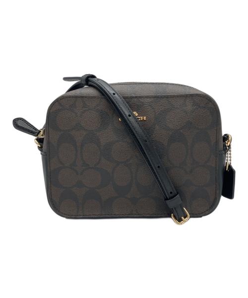 COACH（コーチ）COACH (コーチ) シグネチャーショルダーバッグ ブラウンの古着・服飾アイテム