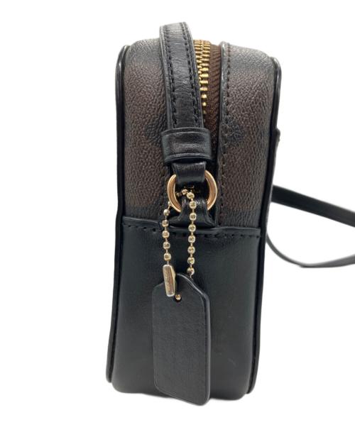 COACH（コーチ）COACH (コーチ) シグネチャーショルダーバッグ ブラウンの古着・服飾アイテム