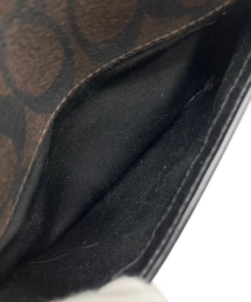 COACH（コーチ）COACH (コーチ) シグネチャーショルダーバッグ ブラウンの古着・服飾アイテム