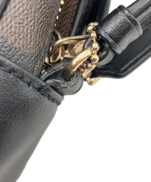 COACH（コーチ）COACH (コーチ) シグネチャーショルダーバッグ ブラウンの古着・服飾アイテム