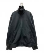 PLAY COMME des GARCONSプレイコムデギャルソン）の古着「トラックジャケット」｜ブラック