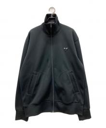 PLAY COMME des GARCONS（プレイコムデギャルソン）の古着「トラックジャケット」｜ブラック