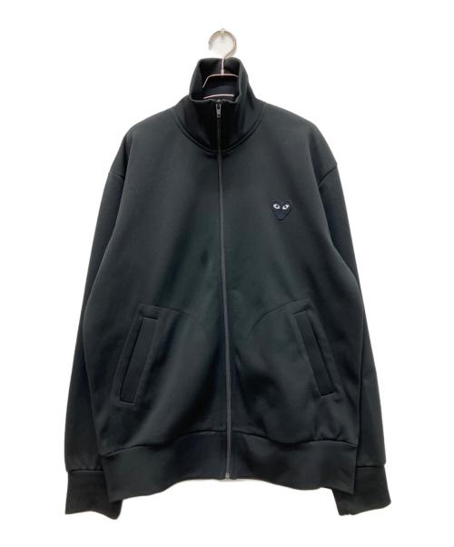 PLAY COMME des GARCONS（プレイコムデギャルソン）PLAY COMME des GARCONS (プレイコムデギャルソン) トラックジャケット ブラック サイズ:XLの古着・服飾アイテム
