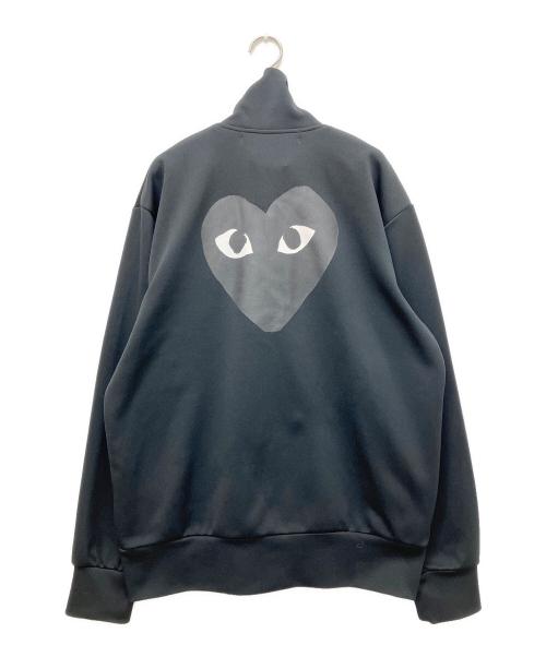 PLAY COMME des GARCONS（プレイコムデギャルソン）PLAY COMME des GARCONS (プレイコムデギャルソン) トラックジャケット ブラック サイズ:XLの古着・服飾アイテム