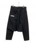 CDG (シーディージー) CDG BUCK LOGO SARROUEL PANTS ブラック サイズ:L：17000円