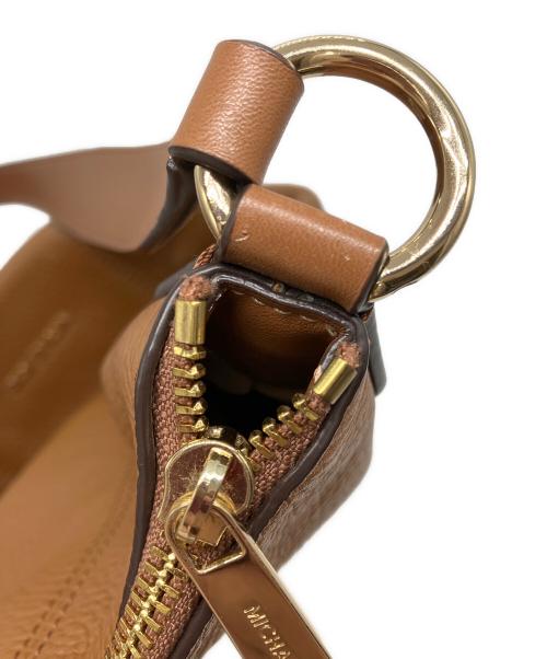 MICHAEL KORS（マイケルコース）MICHAEL KORS (マイケルコース) BROOKE（ブルック） ミディアム バケットバッグ ブラウンの古着・服飾アイテム