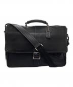 COACHコーチ）の古着「2WAYブリーフケース」｜ブラック