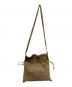 Hender Scheme (エンダースキーマ) red cross bag small ベージュ：4000円