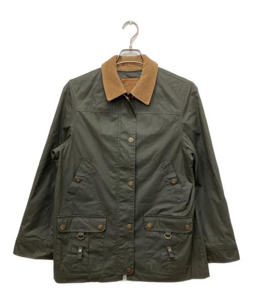 LAUREN RALPH LAUREN（ローレン ラルフ ローレン）LAUREN RALPH LAUREN (ローレン ラルフ ローレン) ハンティングジャケット オリーブ サイズ:Mの古着・服飾アイテム