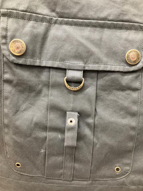 LAUREN RALPH LAUREN（ローレン ラルフ ローレン）LAUREN RALPH LAUREN (ローレン ラルフ ローレン) ハンティングジャケット オリーブ サイズ:Mの古着・服飾アイテム