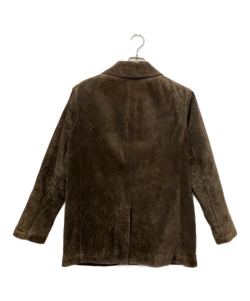 Eddie Bauer（エディーバウアー）Eddie Bauer (エディーバウアー) ステンカラースウェードジャケット サイズ:XSの古着・服飾アイテム