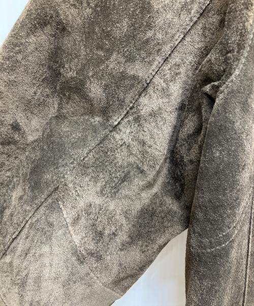 Eddie Bauer（エディーバウアー）Eddie Bauer (エディーバウアー) ステンカラースウェードジャケット サイズ:XSの古着・服飾アイテム