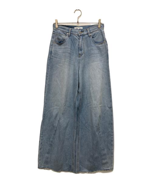 SLOW 23区（スロー23ク）SLOW 23区 (スロー23ク) バレルワイドデニムパンツ インディゴ サイズ:38の古着・服飾アイテム