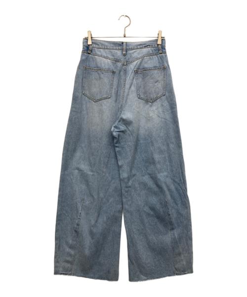 SLOW 23区（スロー23ク）SLOW 23区 (スロー23ク) バレルワイドデニムパンツ インディゴ サイズ:38の古着・服飾アイテム