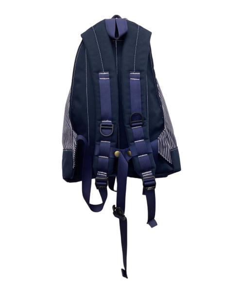 GREGORY（グレゴリー）GREGORY (グレゴリー) ヒッコリーストライプリュック ブルーの古着・服飾アイテム