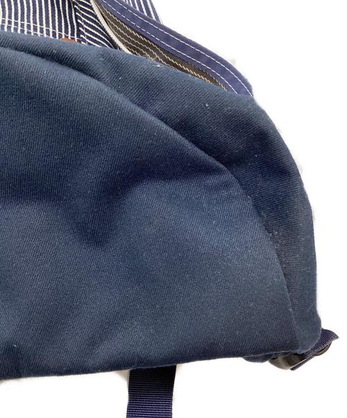 GREGORY（グレゴリー）GREGORY (グレゴリー) ヒッコリーストライプリュック ブルーの古着・服飾アイテム