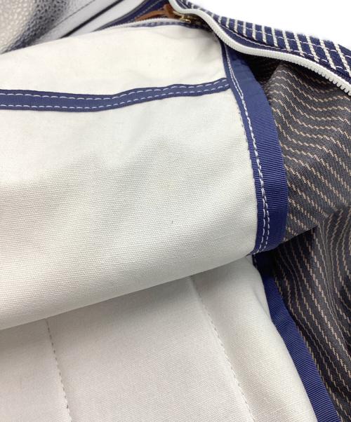 GREGORY（グレゴリー）GREGORY (グレゴリー) ヒッコリーストライプリュック ブルーの古着・服飾アイテム