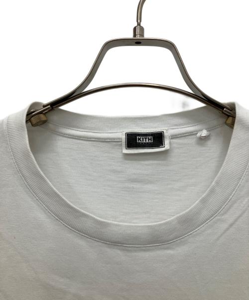 KITH（キス）KITH (キス) KITHSTREATS MIAMI 長袖tシャツ ホワイト サイズ:Lの古着・服飾アイテム