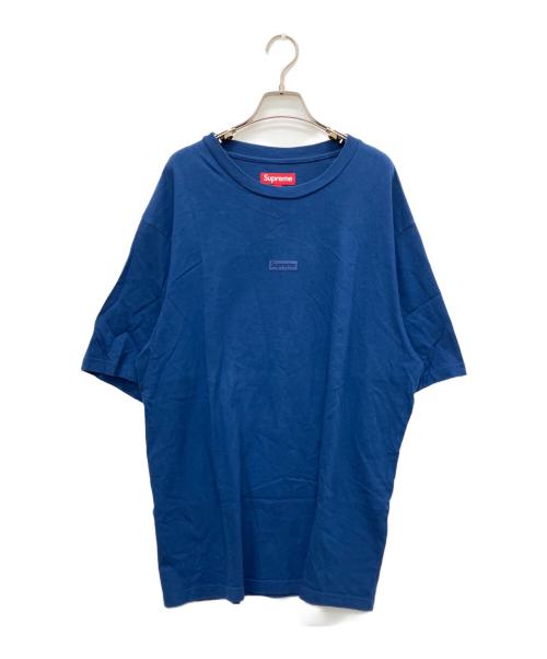 SUPREME（シュプリーム）SUPREME (シュプリーム) High Density Small Box S/S Top ブルー サイズ:Lの古着・服飾アイテム